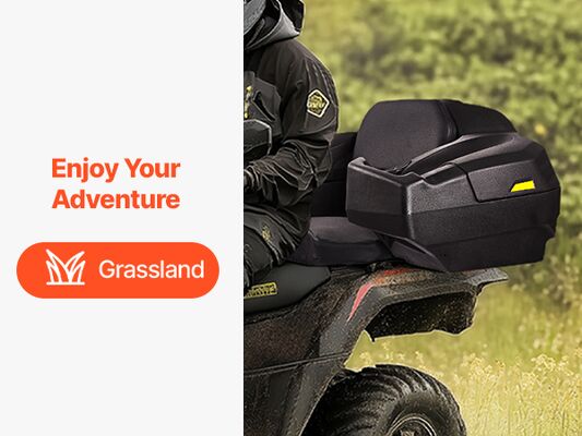 Kotak Kargo Belakang ATV Rotomolded – Bagasi Penyimpanan ATV Tahan Air Tugas Berat