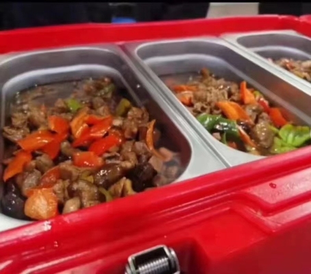 Kotak Makanan Terisolasi 30L GN Food Pan Transport Containers