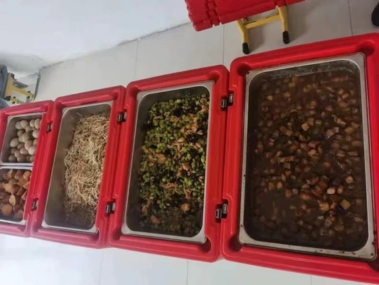 Kotak Makanan Terisolasi 30L GN Food Pan Transport Containers