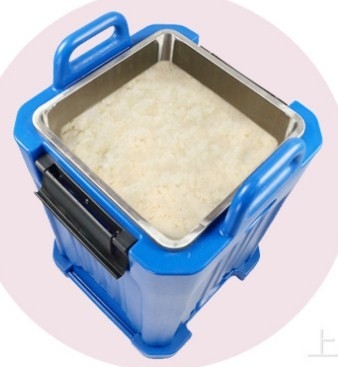 50L Produk Rotomoulded Insulated Food Pan Carriers Untuk Makanan Panas