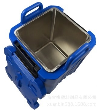 50L Produk Rotomoulded Insulated Food Pan Carriers Untuk Makanan Panas