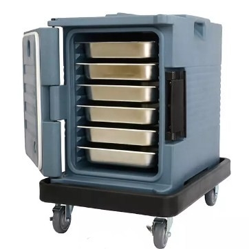 PE PU Insulated Food Pan Carrier Plastik Food Warmer Thermal Box 90L