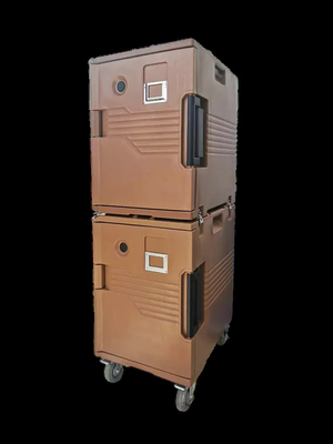 Dapur Rotomolded Insulated Food Box Warmer Memuat GN Pan Carrier 120L