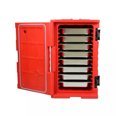 Komersial Insulated Food Pan Carrier Catering Thermo Box Transport Carts