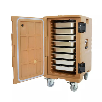 Komersial Insulated Food Pan Carrier Catering Thermo Box Transport Carts