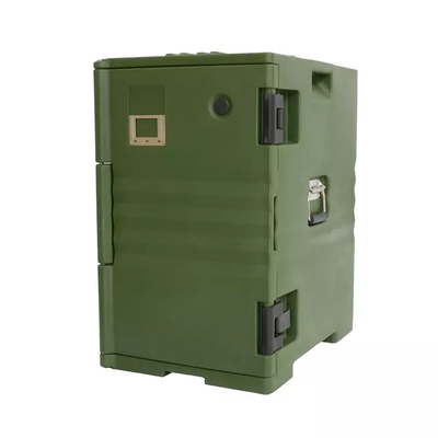 Plastik Rotomold LLDPE Gn Insulated Food Pan Carrier Untuk Catering Thermo Transport
