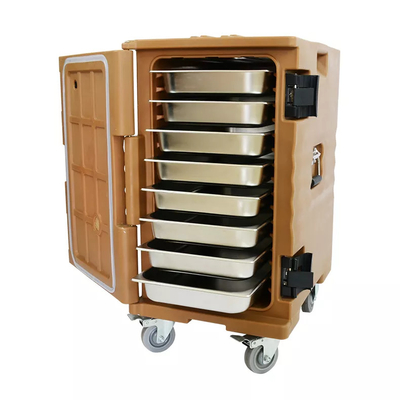 Plastik Rotomold LLDPE Gn Insulated Food Pan Carrier Untuk Catering Thermo Transport
