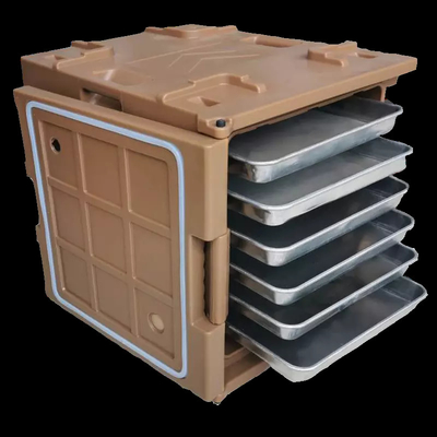 120L Non Electric Food Warmer Cabinet Wadah Penyimpanan Plastik Terisolasi