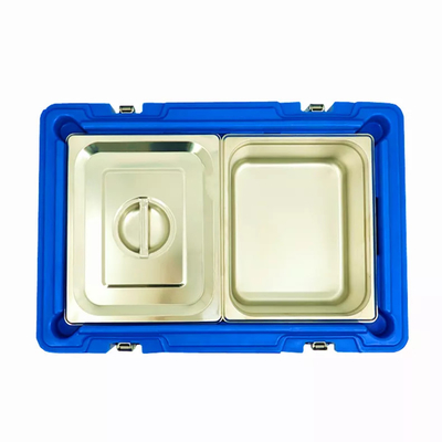 Premium 30L Terisolasi Food Pan Carrier Top-loading GN Pan Container Transportasi panas dingin