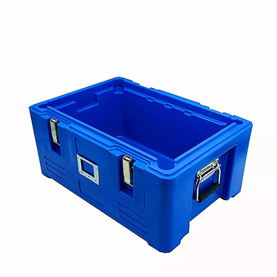 30L Top Loading PE Insulated Food Thermo Box Dengan Stainless Steel Inner GN Pan