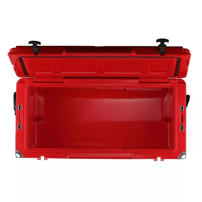 135QT Waterproof Rotomolded Ice Box Plastik Wheeled Cooler