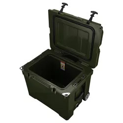 40L Rotomolded Coolers Ice Chest Box Dengan Roda Pegangan Teleskop