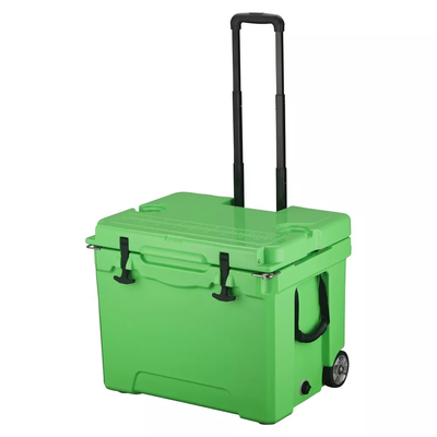 40L Rotomolded Coolers Ice Chest Box Dengan Roda Pegangan Teleskop