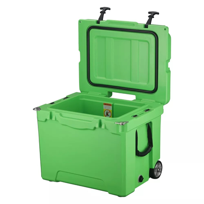 40L Rotomolded Coolers Ice Chest Box Dengan Roda Pegangan Teleskop