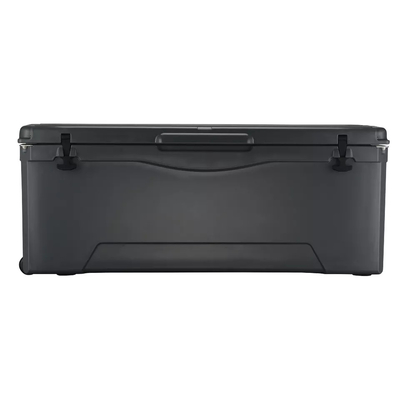 180L Rotomoulded Products Wheels Cooler Box Untuk Penyimpanan Es Kulkas Wadah Makanan