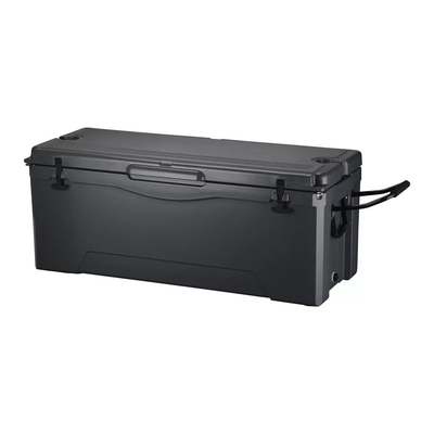180L Rotomoulded Products Wheels Cooler Box Untuk Penyimpanan Es Kulkas Wadah Makanan