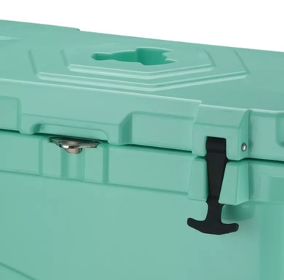 Outdoor Camping LLDPE Rotomolded Cooler Box Wadah Makanan Untuk Memancing Transportasi Makanan Laut