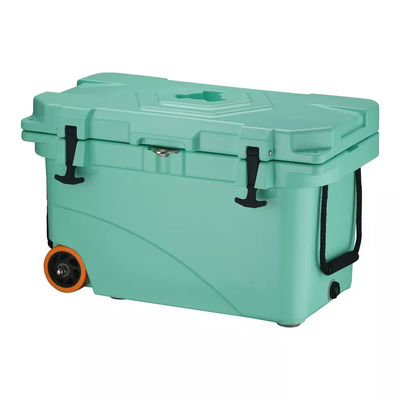 Outdoor Camping LLDPE Rotomolded Cooler Box Wadah Makanan Untuk Memancing Transportasi Makanan Laut