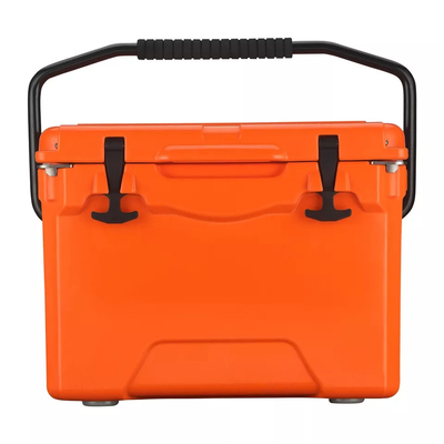 Pengiriman Portabel Ice Chest Rotomoulded Produk Rolling Transport Cooler Box 25L