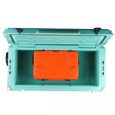 Roto Molding BBQ Fishing Ice Cooler Box Piknik Berkemah Di Luar Ruangan