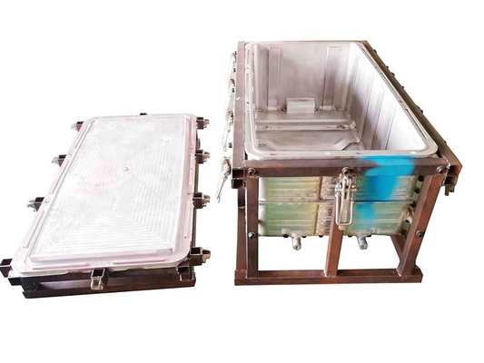 Mesin Cetakan Cetakan Rotasi Die Cast Shell Aluminium Rotomolding