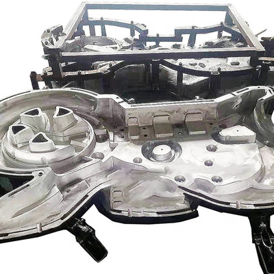 Mesin Cetakan Cetakan Rotasi Die Cast Shell Aluminium Rotomolding