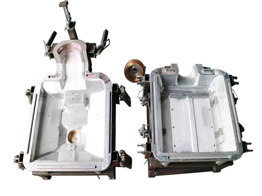 Mesin Cetakan Cetakan Rotasi Die Cast Shell Aluminium Rotomolding