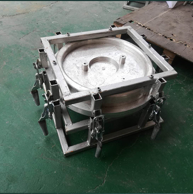 Cetakan Roto Fabrikasi Aluminium Rotasi Untuk Bagian Plastik