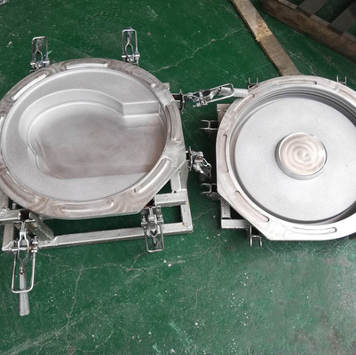 Cetakan Roto Fabrikasi Aluminium Rotasi Untuk Bagian Plastik