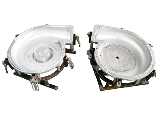 Aluminium 6061 Rotational Moulding Mould Casting Pembuatan Mould Roto
