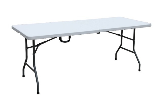 Outdoor Portable Camping Meja Makan Pesta Taman Meja Lipat