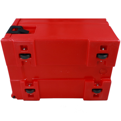 63.5*46*64cm Insulated Food Pan Carrier Dengan Tutup Yang Dapat Dihapus Dan Genggam Nylon