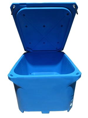 Kotak Pendingin Rotomolded Persegi Panjang Besar 1000L untuk Penyimpanan & Pengangkutan Berinsulasi