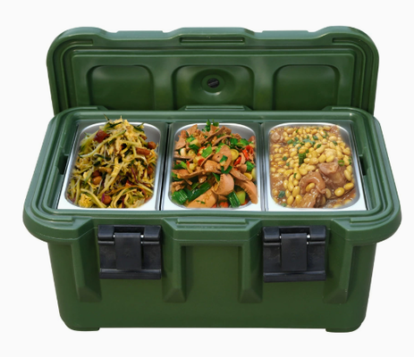 30L Isolated Cater Box Portable Stackable Catering Container untuk Hot Cold Food Transport Storage