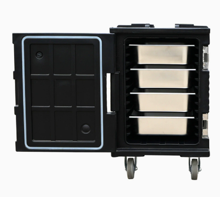 90L Rotomolded Food Carrier Seamless LLDPE Insulated Thermal Box untuk transportasi makanan dapur komersial