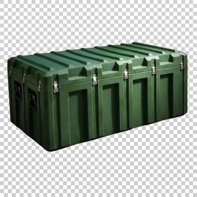 Compact 400mm Rotomolded Tool Box IP65 Waterproof Dustproof LLDPE Portable Equipment Case