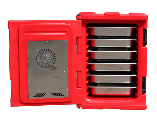 90L Electric Heated Food Pan Carrier 6 Lapisan Untuk Memuat Gn Pans