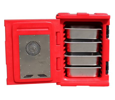 90L Electric Heated Food Pan Carrier 6 Lapisan Untuk Memuat Gn Pans