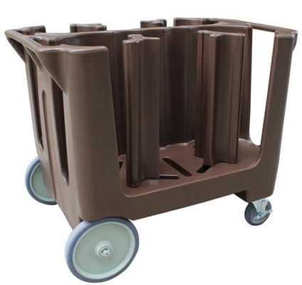Rotomolded Adjustable Dish Caddy Big Awivel Casters Dengan Rem