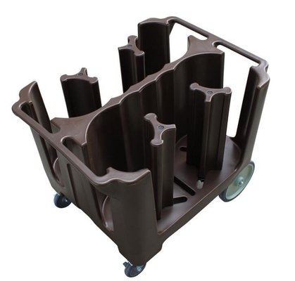 Rotomolded Adjustable Dish Caddy Big Awivel Casters Dengan Rem