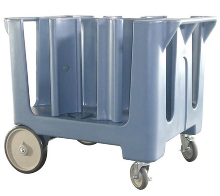Rotomolded Adjustable Dish Caddy Big Awivel Casters Dengan Rem