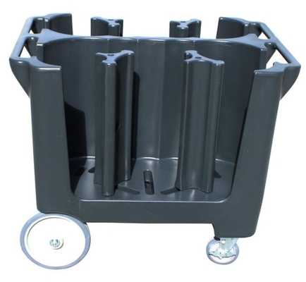 Rotomolded Adjustable Dish Caddy Big Awivel Casters Dengan Rem