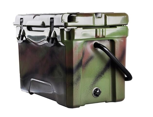 Plastik 25L Roto Molded Ice Chest Outdoor Fishing Tackle Ice Box