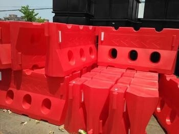 Cetakan Rotomoulding Penghalang Jalan Plastik OEM