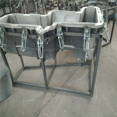 Tangki Bahan Bakar Diesel Rotasi Cetakan Cetakan Aluminium Casting