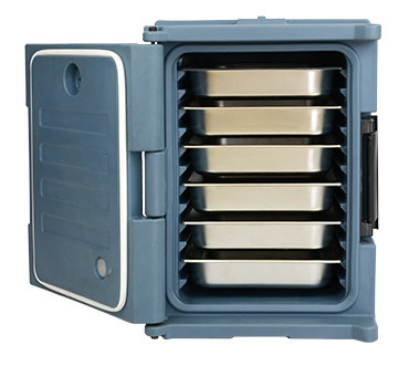 90L Front Loading Insulated Food Pan Carrier 6 Lapisan