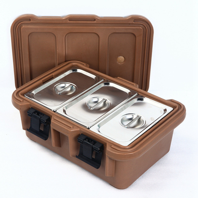 Stackable Insulated Food Transport Box Top Loading Untuk GN Pans