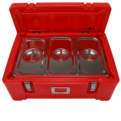 Kotak Makanan Terisolasi 30L GN Food Pan Transport Containers