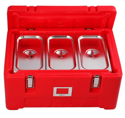 Kotak Makanan Terisolasi 30L GN Food Pan Transport Containers