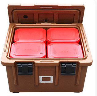 Top Loading 70L Insulated Hot Box Pengiriman Makanan Wadah Termal